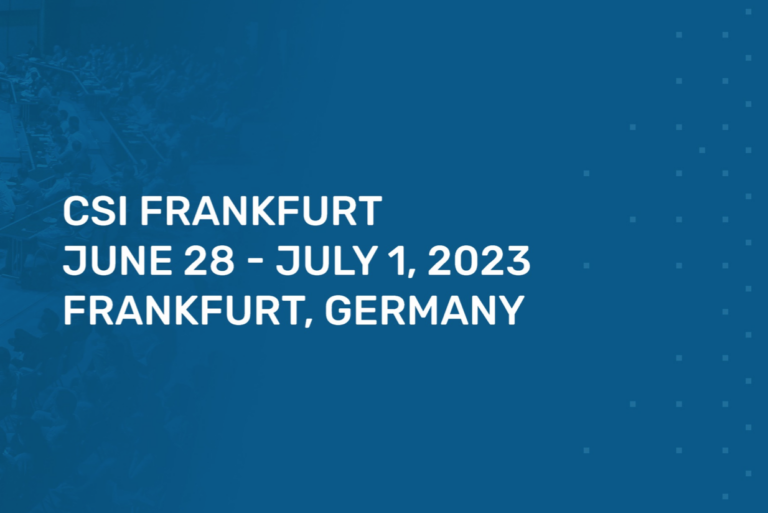 CSI Frankfurt 2023 is one of the world's leading clinical research organizations, dedicated to advancing new treatments for cardiovascular diseases. We need your help to make this trial a success. Read our blog to learn more about the trial and how you can be part of it. Join us in our mission to save lives and make a difference!